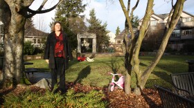 Cass Turnbull, open space advocate, says the 6th Avenue Pocket Park in Greenwood shows how a former substation can make a great park.