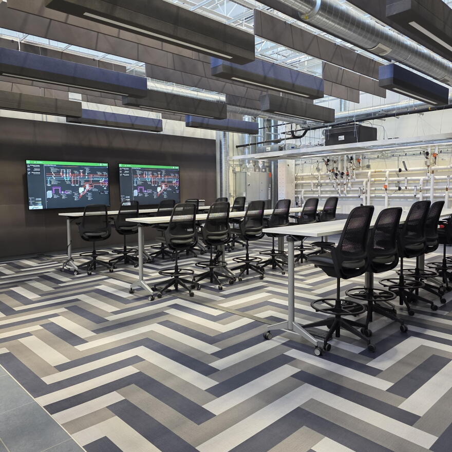 A look inside the new facility at Northland Workforce Training Center.