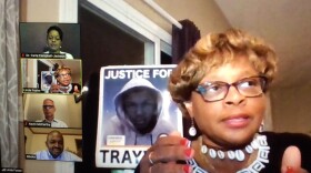 Linda Foster, president of the NAACP's Bloomington-Normal chapter, speaks about racial bias in traffic stops, as part of the NAACP's virtual town hall Thursday, Sept. 16, 2021.