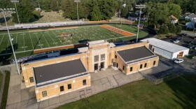 Historic Kiwanis Field, LaPorte High School's football stadium built in 1950. The school board recently voted unanimously to work with Preserve Historic LaPorte to commission a feasibility study of how it can be renovated while preserving its exterior.