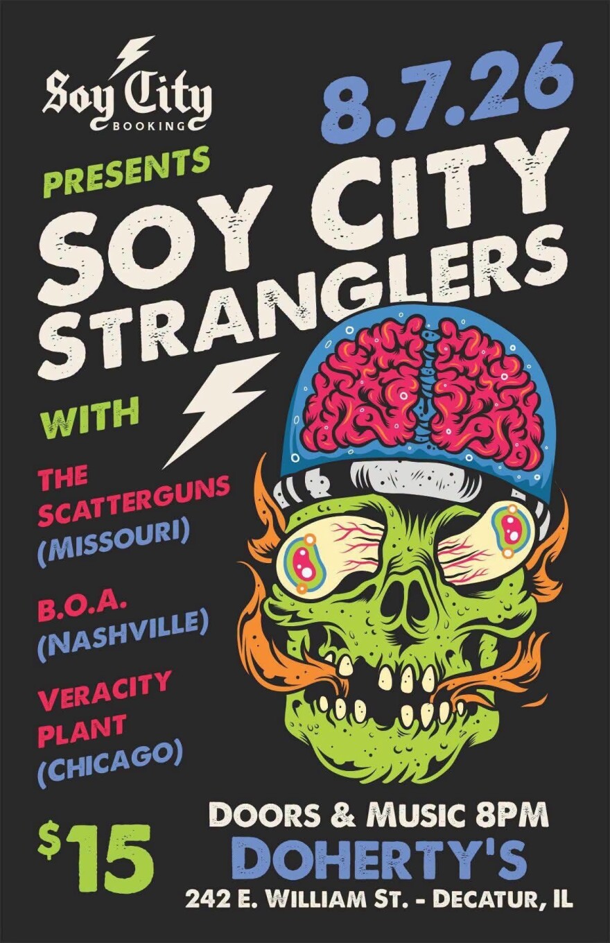 Decatur rock and roll kingpins Soy City Stranglers are back to play a hometown show and talk history