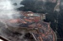 Coal ash is being excavated from Duke Energy's closed Riverbend coal plant on Mountain Island Lake. 