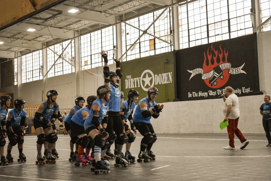 Cape Cod Roller Derby traveled to Florence, Mass., for the final day of bouts at The Bunker.