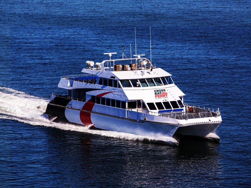 If Pinellas County and the City of Tampa sign on, the Cross-Bay Ferry could return this fall. 