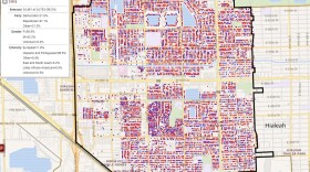 Map of Hialeah, FL. (L2 DataMapping)