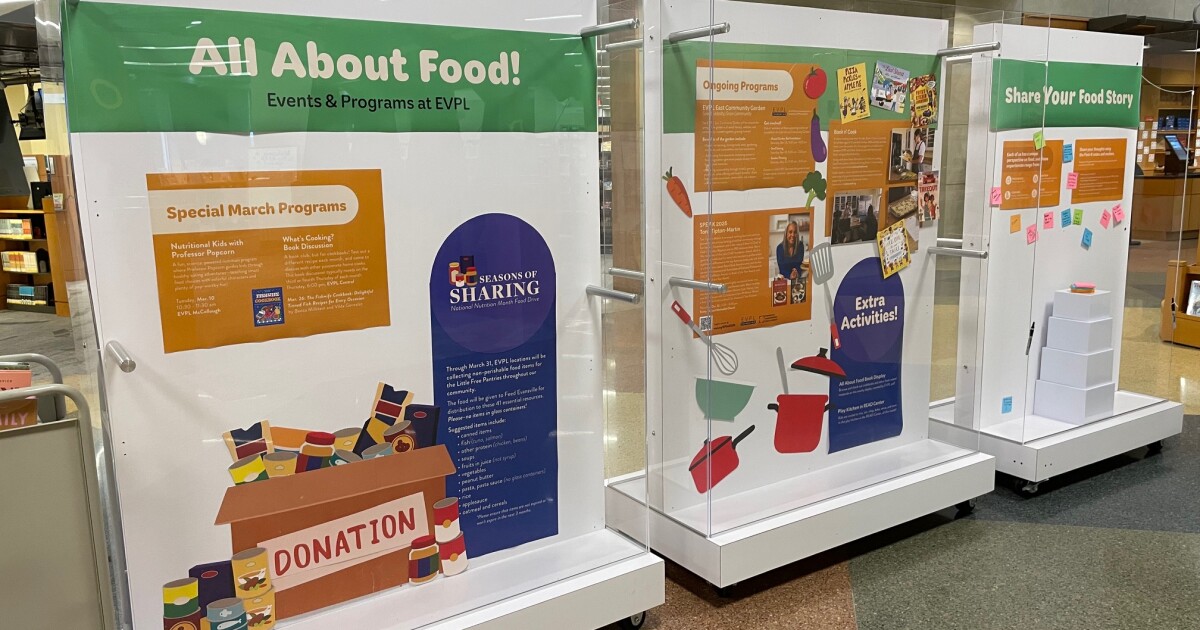 Food Exhibit Opens at Central Library