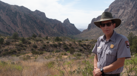 Krumenaker pictured in the Chisos Basin of Big Bend National Park in April 2022.
