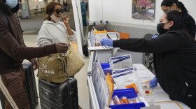 "Even though [COVID-19] pales in comparison to last year, we don't know where this is going to trend," said Juan Rodriguez, chief epidemiologist for Denton County Public Health. (AP Photo/Seth Wenig)