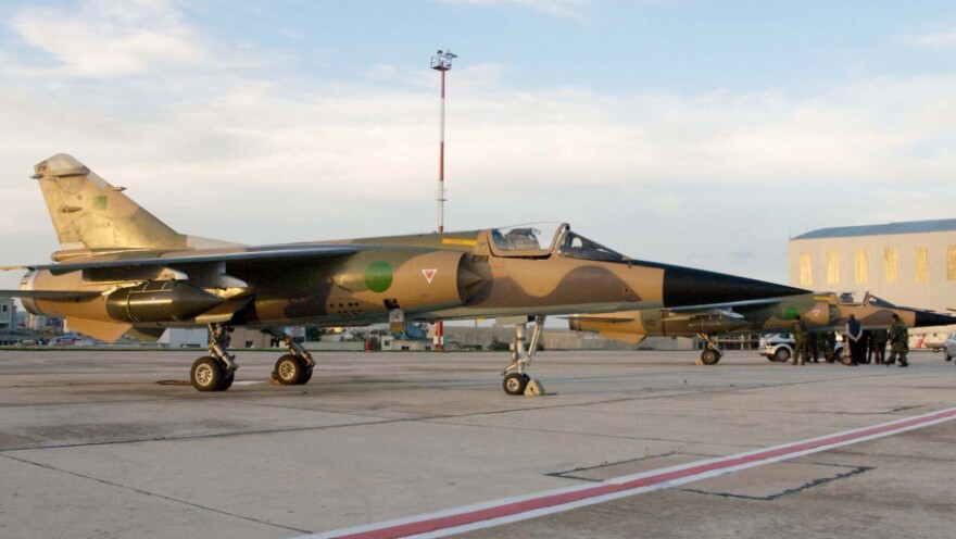 Any attempts to enforce a no-fly zone over Libya would have to take the country's air force into account. The pilots of these two Libyan Air Force jets landed in Malta on Monday, Feb. 21, after the pilots were ordered to fire on anti-government protesters.