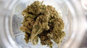 Marijuana at a medical marijuana dispensary in Los Angeles. Twenty-three states and the District of Columbia have legalized medical marijuana.