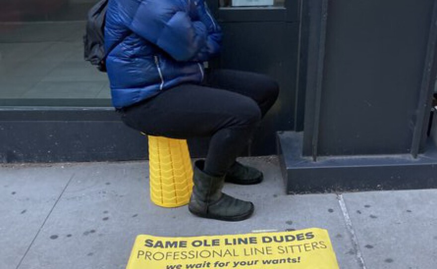Robert Samuel started his line-standing business in 2012 when someone paid him to wait outside an Apple Store for the latest iPhone model.