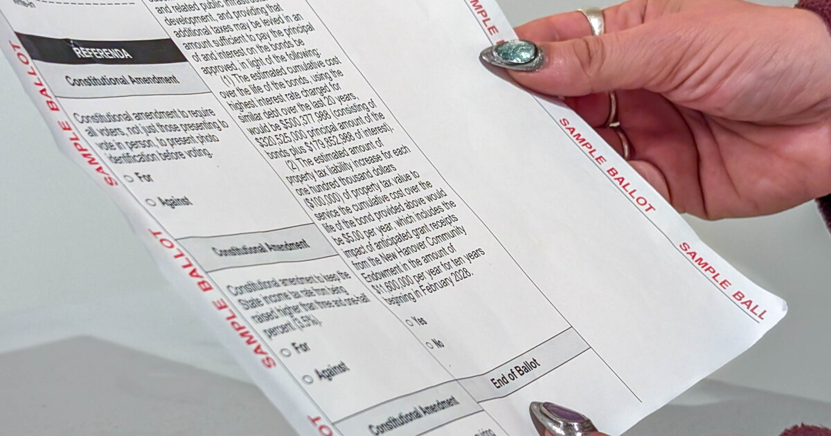 New Hanover County constituencies weigh in on amendments, mainly falling along partisan lines