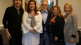 Left to right: Carlo Mondavi, Julie Glenn, Tim Mondavi, Gina Birch, and Carissa Mondavi 