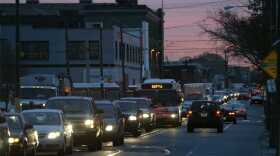 Commuter traffic in Philadelphia 