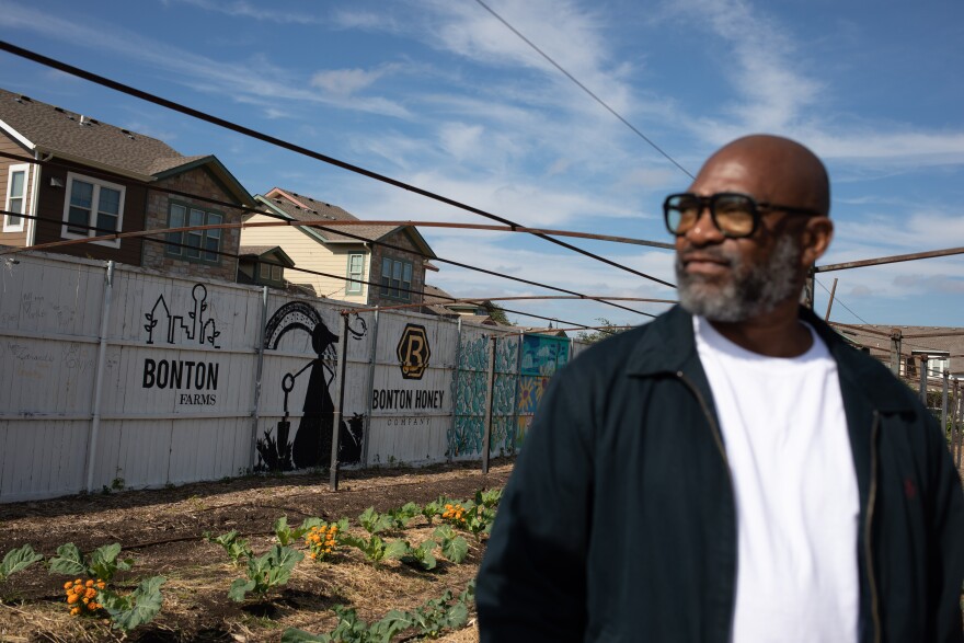 The urban farm is located in Bonton, a neighborhood of South Dallas, to address food and job insecurity.