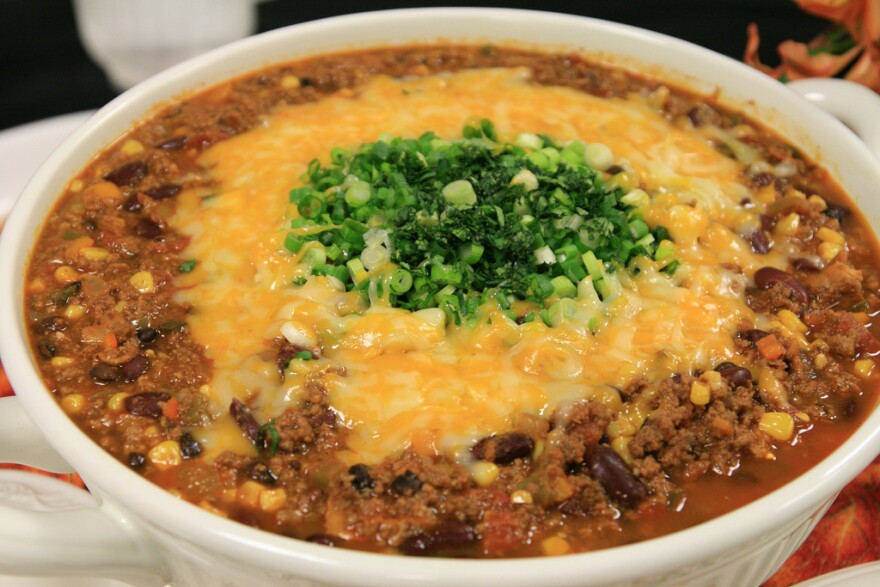 Venison chili prepared for a chili cookoff at DC Central Kitchen. The nonprofit received 3,300 pounds of deer meat from the National Park Service between December 2013 and March 2014.