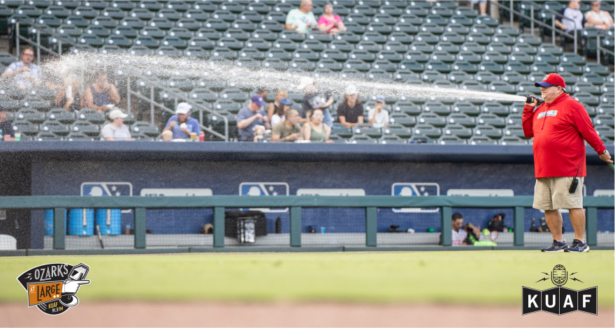Stephen Crockett was named Texas League Head Groundskeeper of the year for the 2024 season.