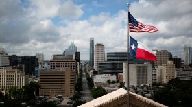A view of Austin from the Capitol Rotunda. 