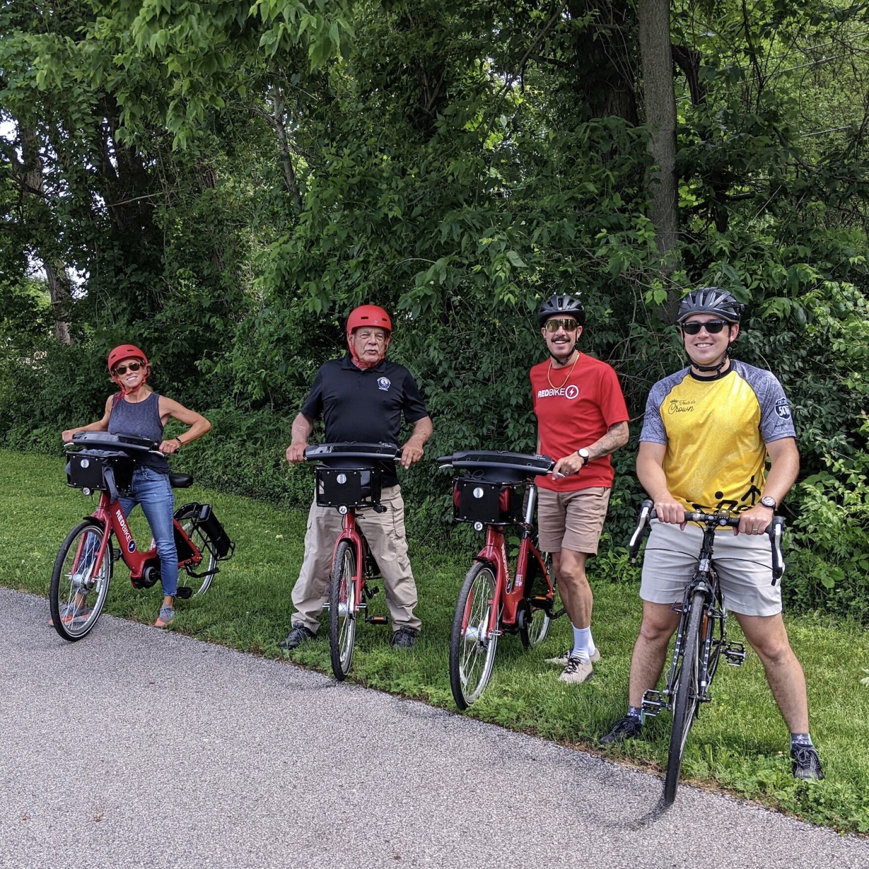 Cincinnati’s Red Bikes & TriState Trails for pleasure & commuting