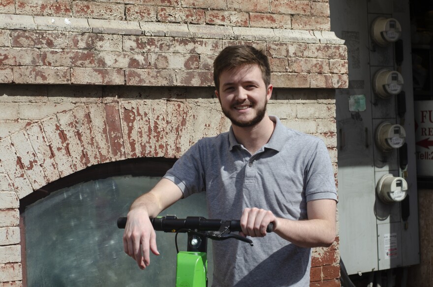 Lachance says he rents scooters often, even throughout the winter, because they're fun and convenient.
