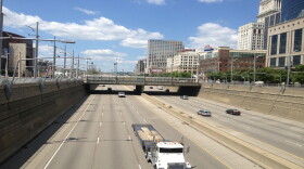 Fort Washington Way was built to be covered. The idea is to create more space for development and tie Downtown and the Banks together.