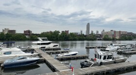 Boats at the Albany Yacht Club