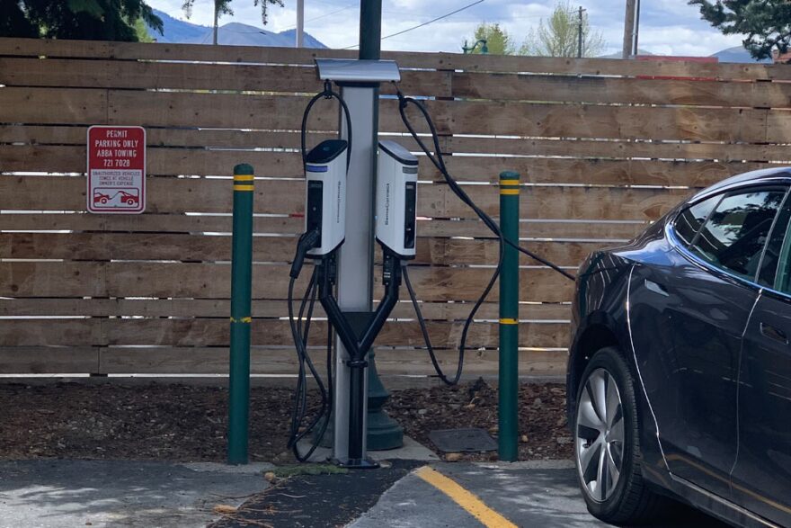 Example of SemaConnect EV Charger similar to one installed in Seaford