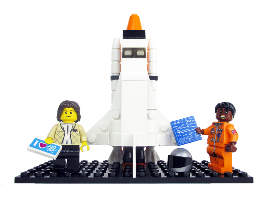<em></em>NASA astronauts Sally Ride and Mae Jemison will be featured in the new Lego set.