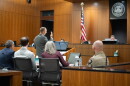 Deputy Utah County Attorney Ryan McBride during closing arguments in the preliminary hearing for Tyler Robinson, the man accused of fatally shooting Charlie Kirk, at the 4th District Court in Provo on Tuesday, Sept. 1, 2026. 