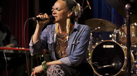 Ursula Rucker, a Philadelphia spoken-word artist. (Courtesy Sven Frenzel)