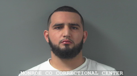 Gabriel Alsman of Bloomington is charged with reckless use of a firearm and resisting law enforcement, among other charges.