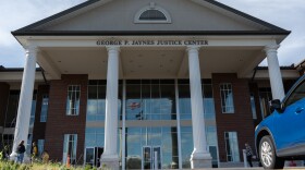 The George P. Jaynes Justice Center in Jonesborough, Tenn. as seen on Monday, March 23, 2026.