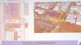 Site plans for the expansion project were on display for public input last fall.