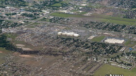 Moore, Okla. after the tornado tore through the community May 20. The community's only hospital was destroyed in the storm.