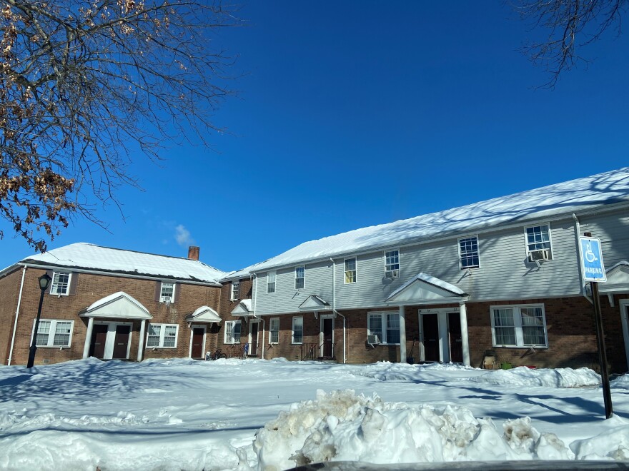 The Kenney Apartments in Newburgh, New York where tenants have not had consistent heat and hot water.