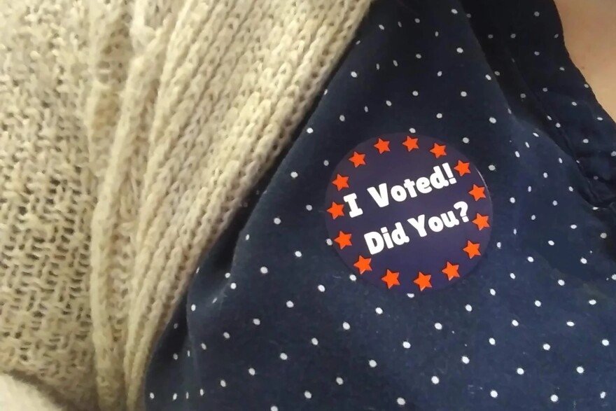 People with print disabilities can choose someone to help them fill out their ballot at home and mail it back in for the November 2022 election.
