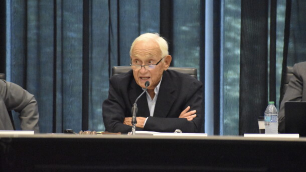 Ohio billionaire Leslie Wexner attended a meeting of the Ohio State University Wexner Medical Center Board of Trustees for the first time in more than a year on Sept. 1, 2026.