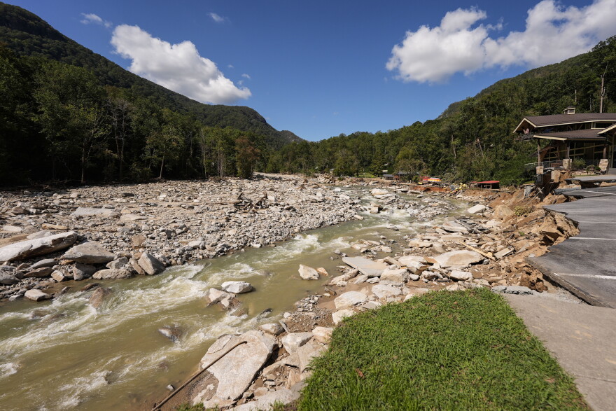 The village of Chimney Rock is one of eight communities to receive a loan for ongoing Hurricane Helene recovery efforts.