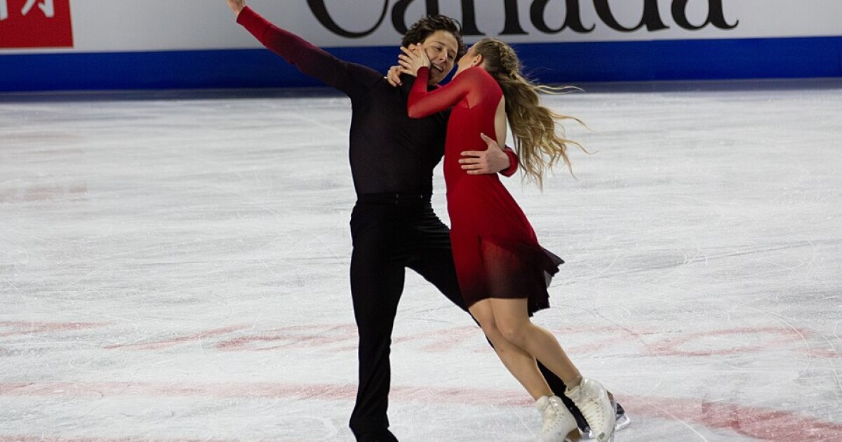 Bailarines sobre hielo formados en Michigan suben al escenario olímpico