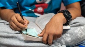 Students in class at Lake Marie Elementary School in Whittier, on Nov. 17, 2022.