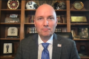 A screen capture from Utah Gov. Spencer Cox's conversation with The Washington Post, Aug. 16, 2022.