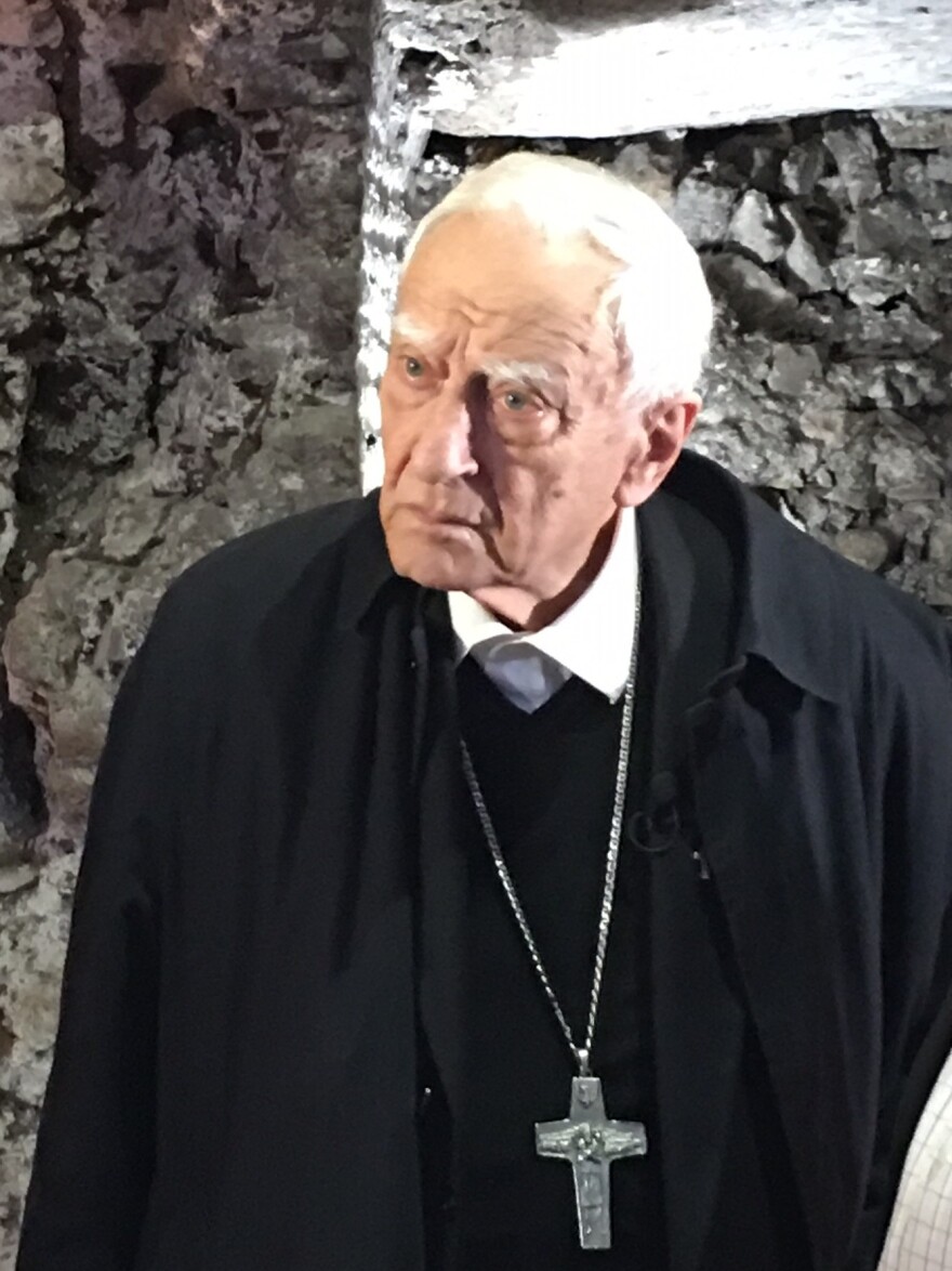 Monsignor Luigi Bettazzi, now 92, is the last survivor among the 40 bishops who signed the the Pact of the Catacombs in 1965. He says Pope Francis, with his emphasis on serving the poor, is a living symbol of what the bishops were seeking to accomplish.