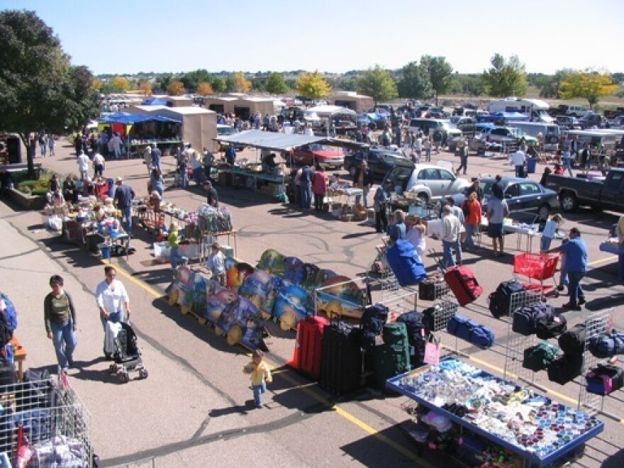 This flea market in Colorado Springs and the Obamacare exchanges are versions of the same thing — marketplaces where sellers display wares and shoppers browse and buy.