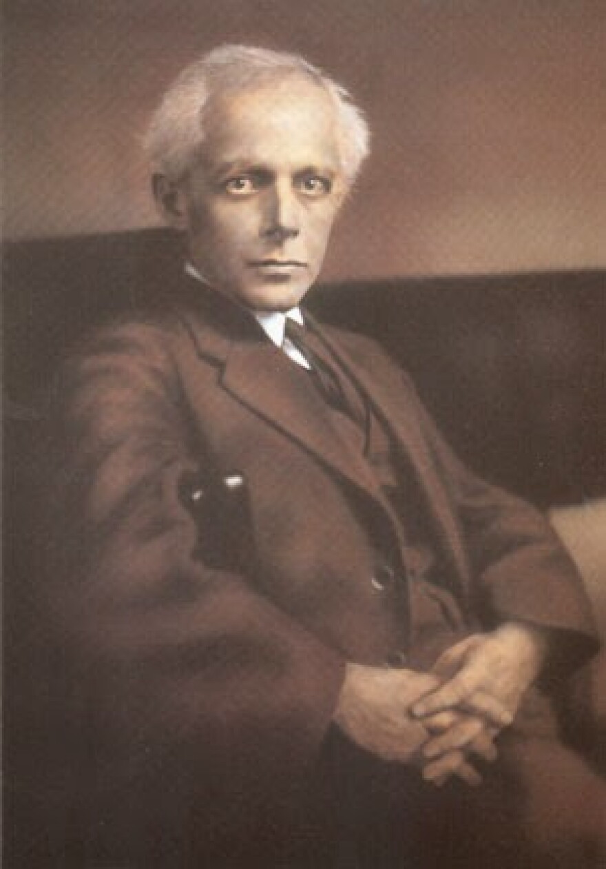 Hungarian composer Bela Bartok, whose research on Trnasylvania