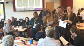 A group of 29 randomly selected Snohomish County residents studied and debated AI policy, then drafted proposals for the county. June 6, 2026.