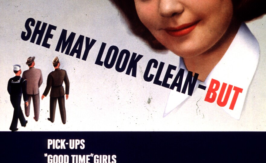 A poster circa 1940.