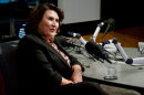 JoAnna Mendoza in Press Room studio 2