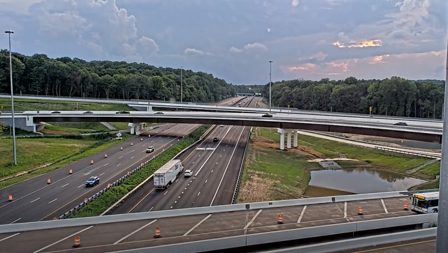 I-95 at Route 896 in Newark.