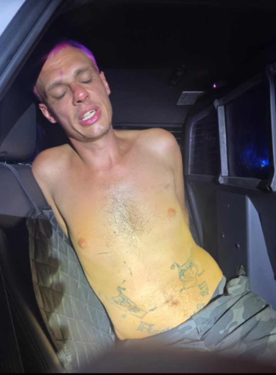 Earl Douglas Wadlington III was arrested after Indian River County deputies encountered him early Tuesday morning