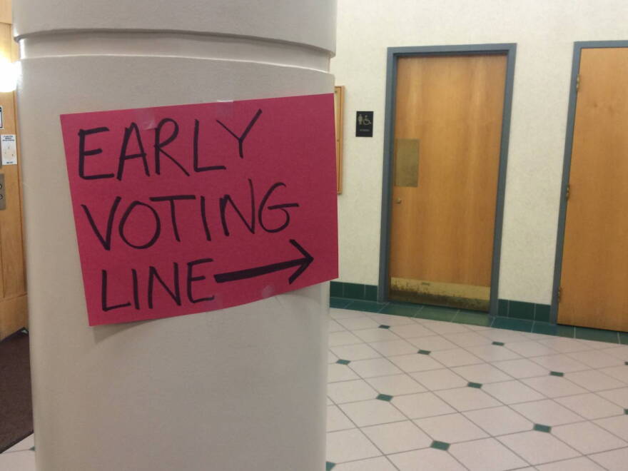 Voters hoping to cast their ballots on the final day of early voting Monday faced massive lines and hours-long waits.